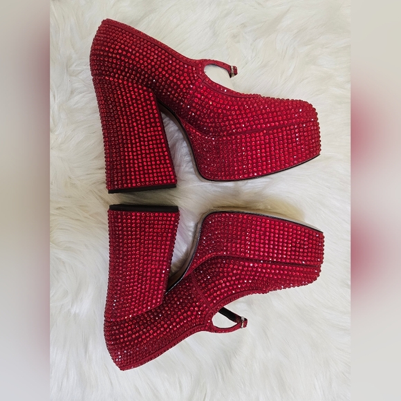 ❤️🎉HOST PICK🎉❤️MARC JACOBS THE KIKI PLATFORM MARY JANE, THE WIZARD OF OZ - Picture 10 of 17